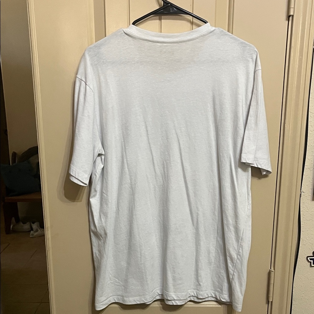 White DC Batman Joker Bats Large Shirt - Picture 4 of 4